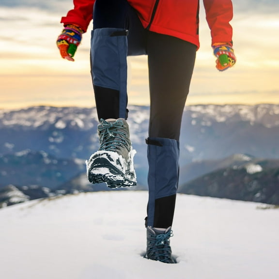 IFANLANDOR Nylon Snowproof Leg Gaiters for Men and Women Outdoor Use 1 Pair