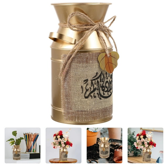 LABELEPH Creative Flower Pot Iron 1Set 7.47x3.93x3.93in