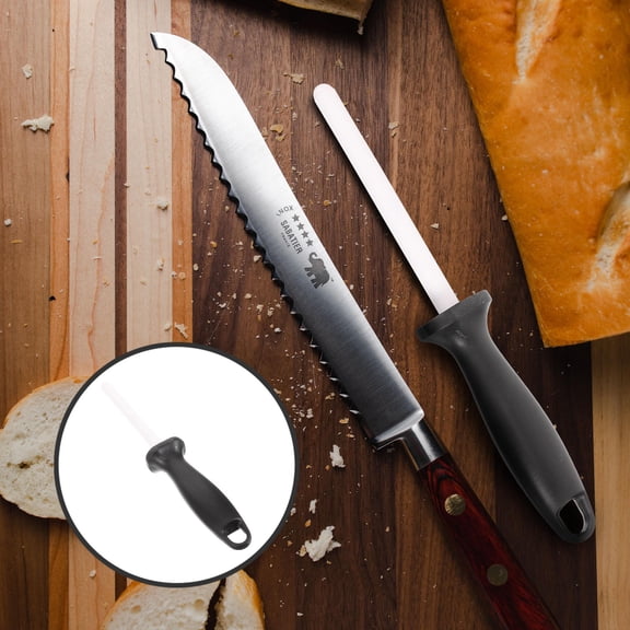 OUNONA Ergonomic Convenient Sharpener Tool Multi Function Cutter Sharpener for Home