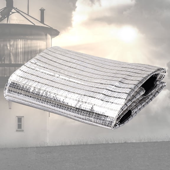 OUNONA Garden Sunshade Awning Shade Net Gardening Sun Screen 200x100cm White