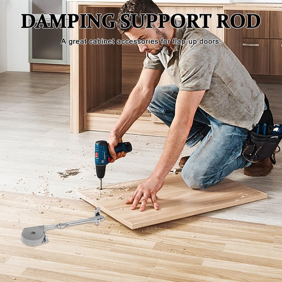 OUNONA Gas Support Buffer Lift Struts Cabinet Inset Silver