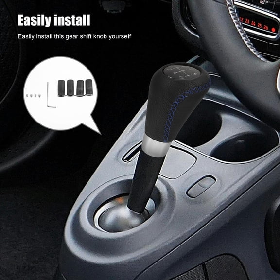 OUNONA Aluminum Gear Shift Knob for Car Stylish Design Enhanced Performance