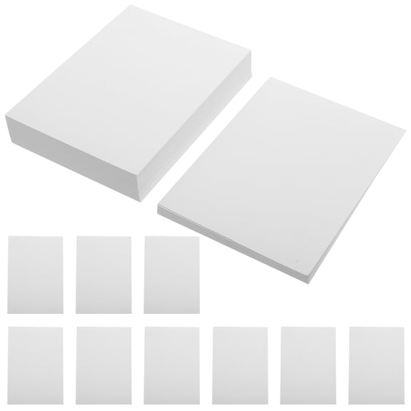 OUNONA High Glossy Photo Paper Sheets for Inkjet Printers, Bright White, Smooth , Fast Drying, Ideal for Photos and Crafts