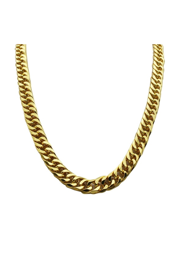 Gold Chain Menchains Necklace Mens Rope Fake Jewelry Megolden Imitation Decor Ornament