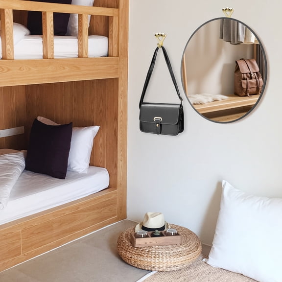 Tineasur 20pcs Iron Picture Hangers Hooks for Wall Mounting, Home Art Hanging Hardware, and Easy to Install