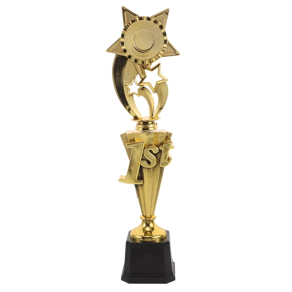 OUNONA Lightweight Plastic Trophy for Sports Competitions, Achievement Awards, and Celebration Prizes
