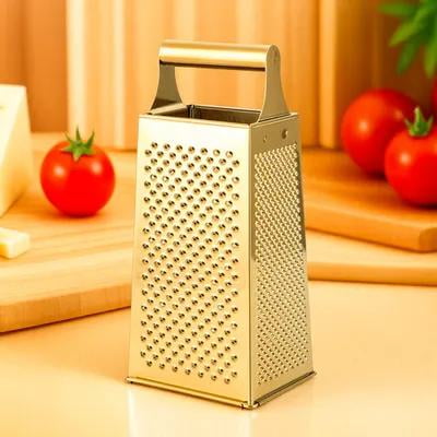 OUNONA Stainless Steel Vegetable Grater Slicer for Cooking 1Pcs