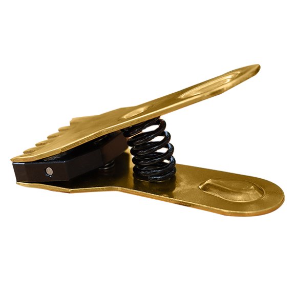 OUNONA Golden Stringing Machine Tool with Clamp for Badminton and Tennis Racket Threading and Repair