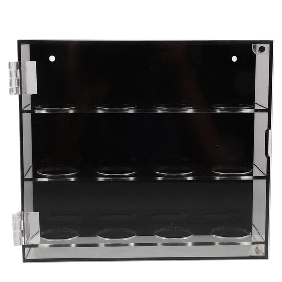OUNONA Golf Ball Collection Organizer Box in Clear Acrylic with Dustproof Storage for Sports