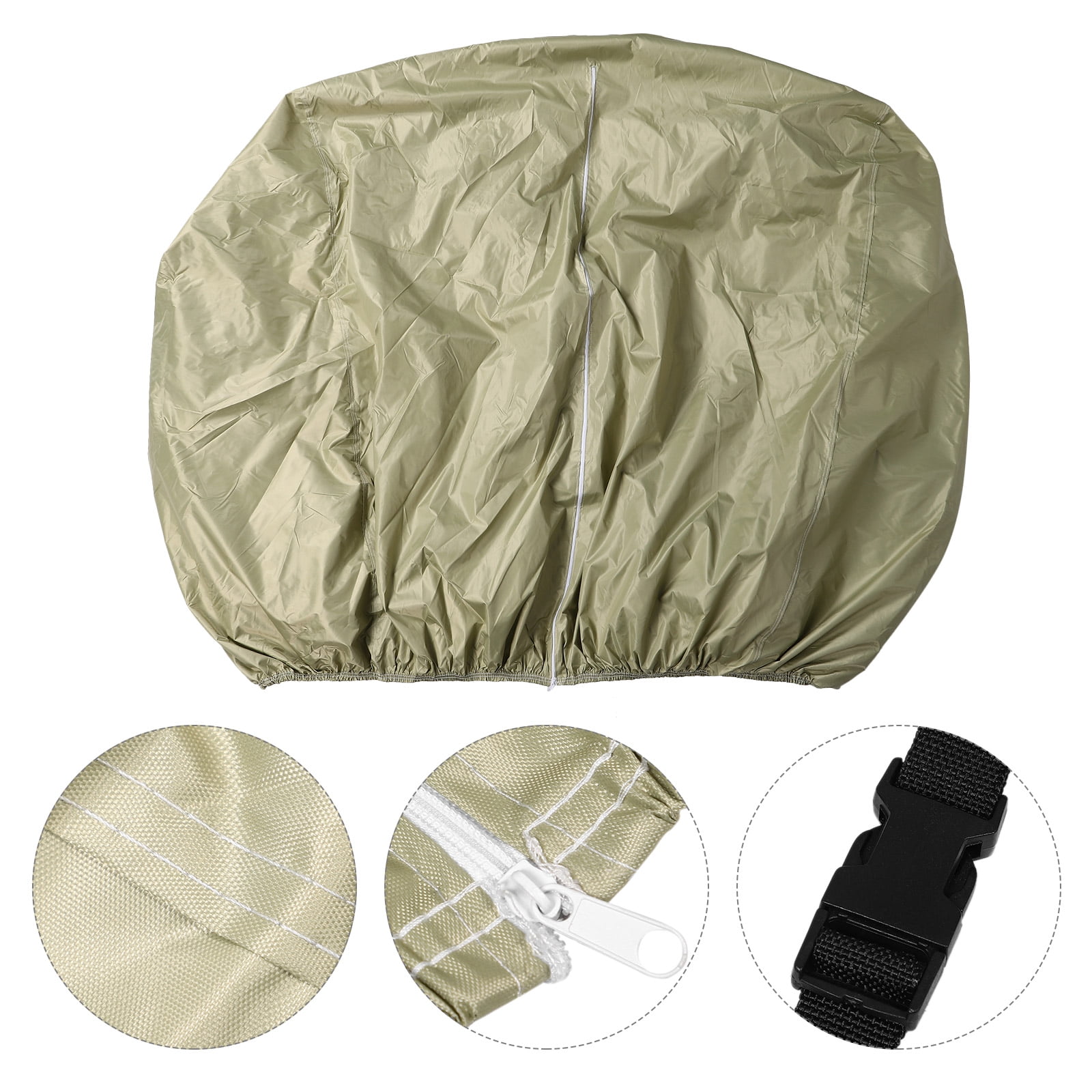 OUNONA Golf Cart Covers for Rain Snow Heavy Duty Weatherproof Electric Golf Cart Covers Seat Clubs Car Covers for Outdoor Golf Cart Accessories