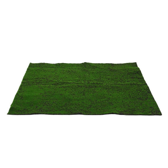 OUNONA Green Artificial Moss Mat Lifelike Fake Grass Sheet Uv Resistant for Model Making and Home Decor