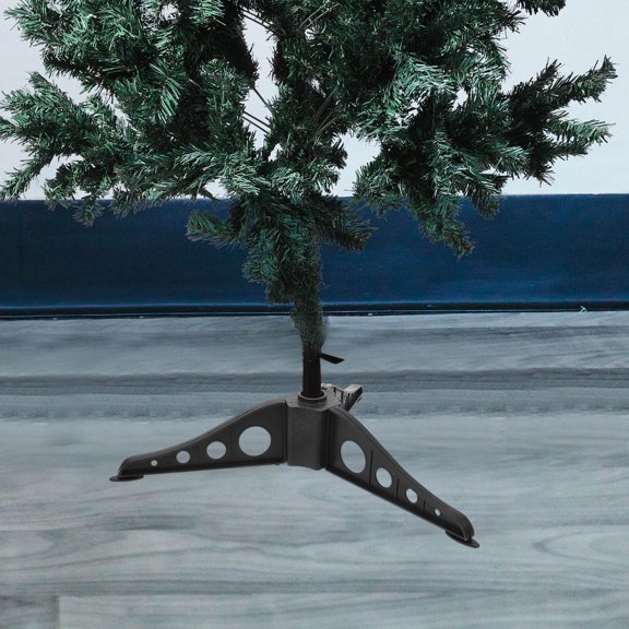 OUNONA Green Christmas Tree Stand with ABS Material and Strong Support System for Artificial Holiday Trees