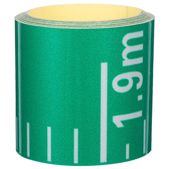 OUNONA Green Water Level Indicator Sticker with Adhesive Backing Waterproof Tape for Liquid Level Monitoring