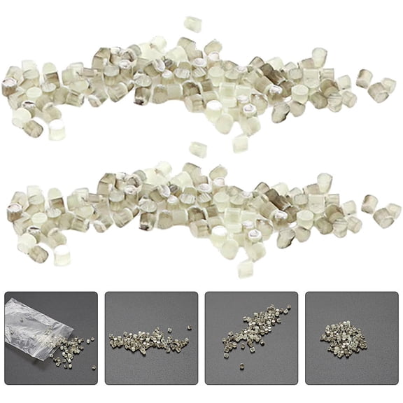 OUNONA 100pcs Fret Markers Bass Guitar Fretboard Stickers Acrylic Acid Round