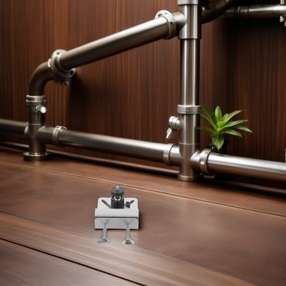 OUNONA Gutter Mount for Security Cameras Stainless Steel Bracket with Precise Angle Adjustment for Home Use