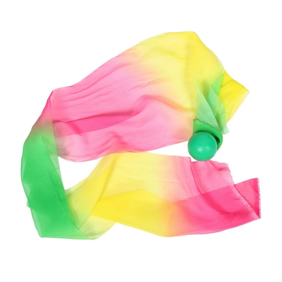 FOLOYORI Traditional Tai Chi Design Ribbon Ball Multi Colored 1Pack 59.1x2.76x2.76in