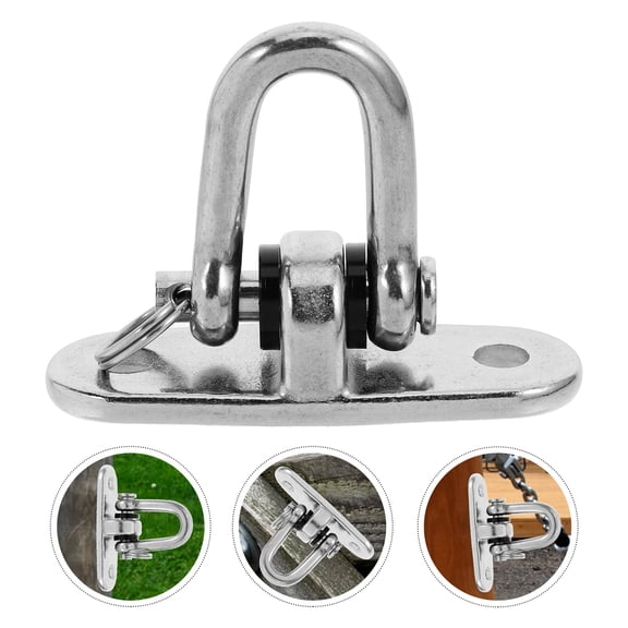 OUNONA Hanging Hooks Heavy Duty Metal Ceiling Hook for Swings and Hammocks 1Pcs