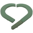 thumbnail image 1 of OUNONA Heart Shape Floral Foam for Wedding Car Decor Green Flower Arrangement Mud Easy to Use 12 Count, 1 of 8
