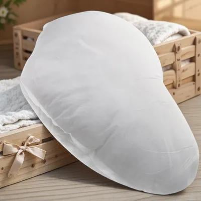 OUNONA Heart Shaped Pillow Stuffing Filler Soft Polyester Cushion Insert for Home, Library, and Office - 1 Piece