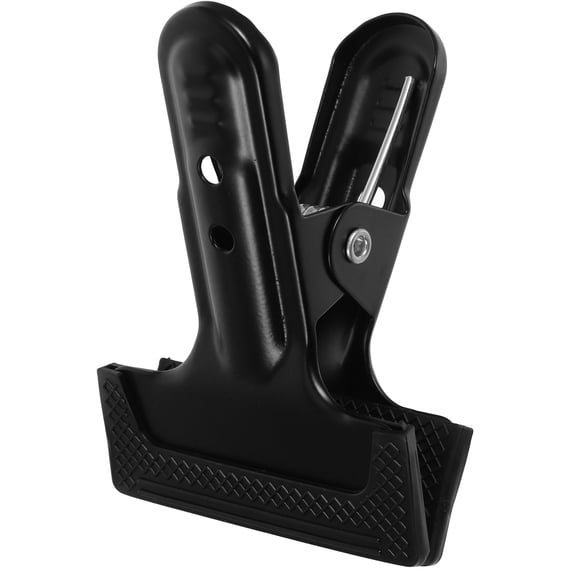 OUNONA Heavy Duty A Shaped Metal Lamp Holder Fixing Clip Wide Mouth Spring Clamps For Photography Backdrops Woodworking Home Improvement Projects