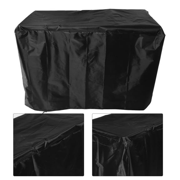 OUNONA Heavy Duty Black ATV Cover with UV , and Outdoor Use, Easy to Install