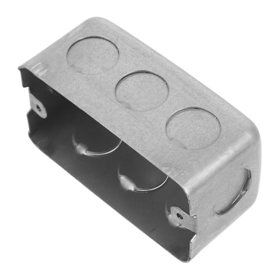 Heavy Duty Metal Electrical Outlet Box 1 Set Metal Receptacle Box for Wall