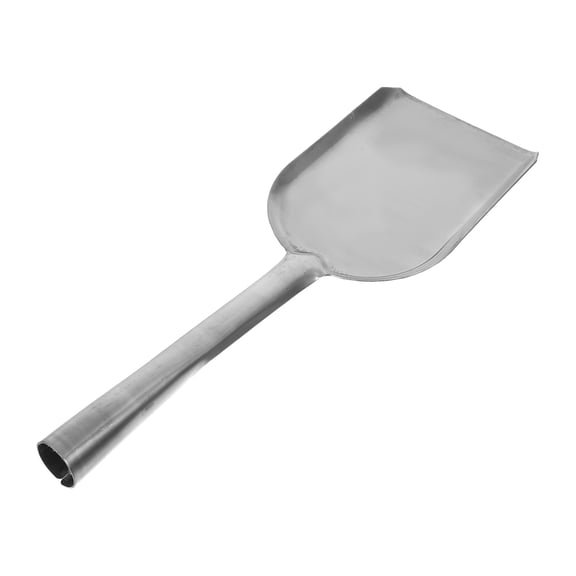 OUNONA Heavy Duty Stainless Steel Fireplace Shovel for Ash Coal Dust Removal and Cleaning