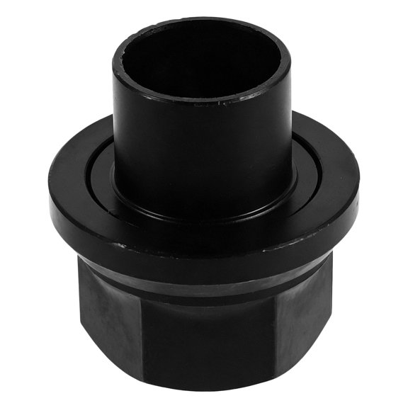 OUNONA Heavy Duty Steel Wheel Hub Nut Black Flanged Hex Lug Nuts for Semi Truck Wheels