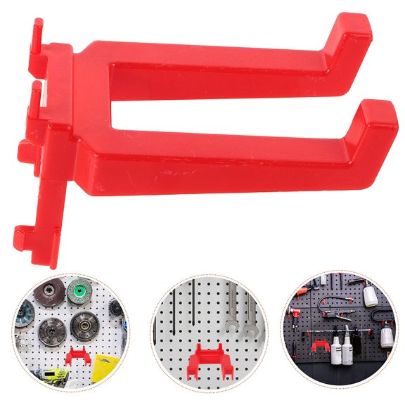 OUNONA Hemoton 2pcs Pegboard Hooks for Auto Wash Tools and Car Beauty Shop Storage Supplies Wall Mount Rack Hooks