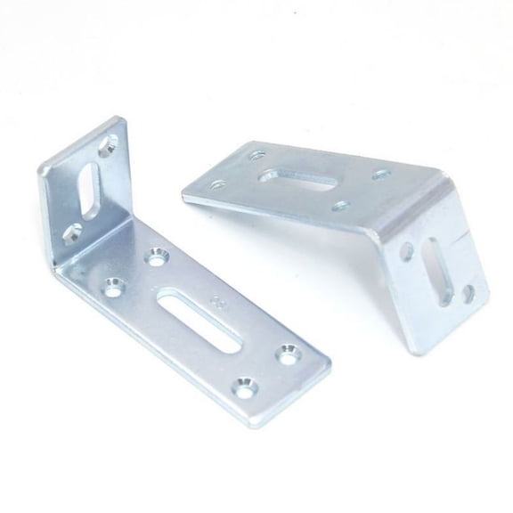 OUNONA Hemoton 5pcs Angle Bracket Steel Shelf Hanger Corner Brace Right AngleBracket