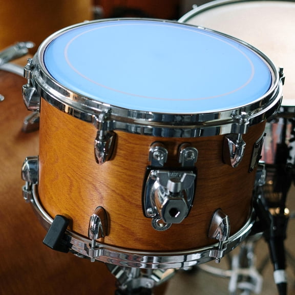 OUNONA Polyester Metal Double Layer Snare Drum Skin Cover for Professional Repairs