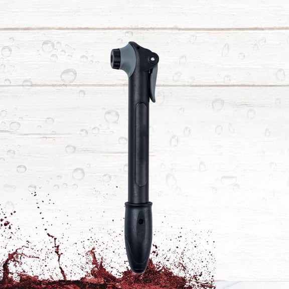 OUNONA High Pressure Foot Pump for Bike Tires with Wear Resistant Plastic Base and Easy Pumping