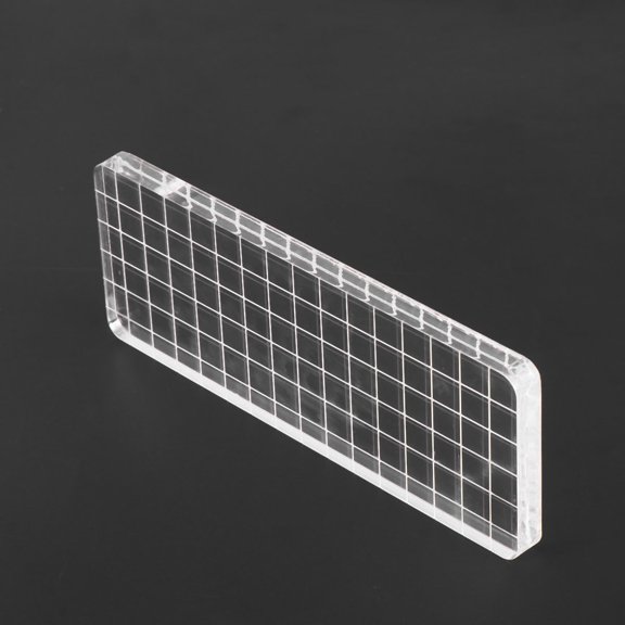 OUNONA High Transparency Acrylic Stamp Block for Scrapbook Cards and Invitation Seal Making
