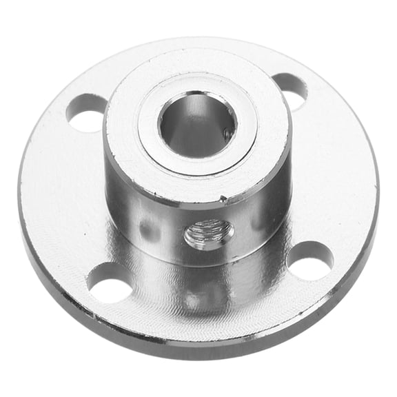 OUNONA High-precision Aluminum Flange Coupling Connector Base Replacement Flange Coupling Supply For Industrial And Rc Model Use