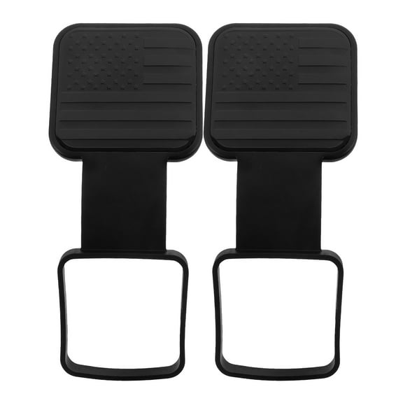 OUNONA Hitch Receiver Hitch Cover Rubber Hitch Tube Cover Flag Plug Cap