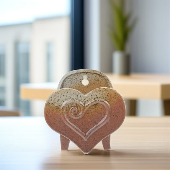 OUNONA Holder Wedding Decor Wall Hanging Flower Pot Courtyard Decoration 15X16CM