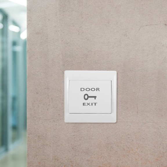 OUNONA Security Door Exit Release Button with Three Output Options Compatible with Multiple Lock Systems