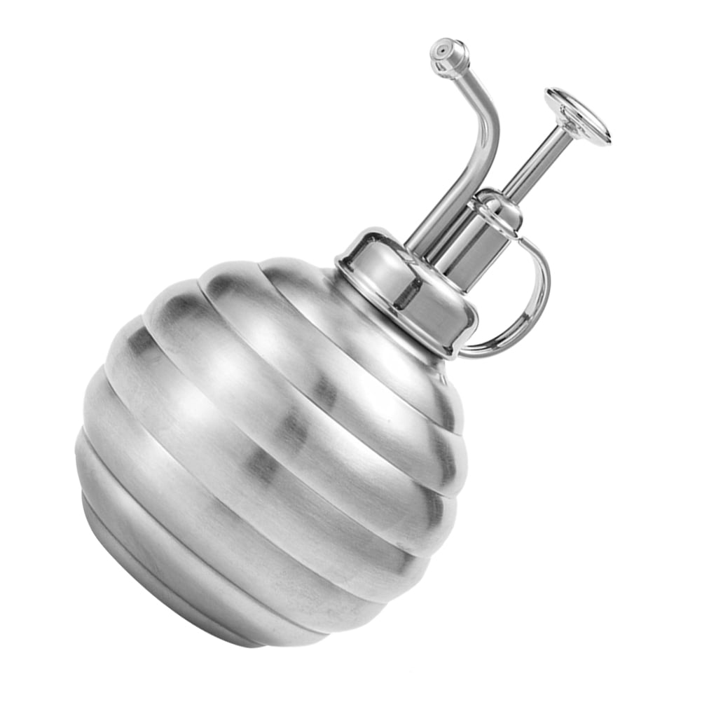 OUNONA Stainless Steel Watering Can with Fine Mist Spray for Indoor and Outdoor Plants, Flowers, and Vegetables