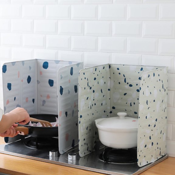 OUNONA White Oil Splatter Screen for Frying Pan, Kitchen Cooking Tool, , , 1 Piece