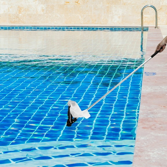 BALAHAPY Swimming Pool Vacuum Head Cleaner Black 1 Set 9.04x5.31x3.93in