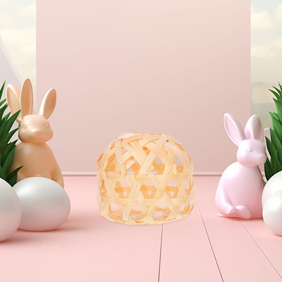 OUNONA Household Lampshade 6Pcs Bamboo Woven Lanterns For Home Party And Family Activities