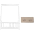 thumbnail image 1 of OUNONA Household Sponge Drain Rack Multi-function Sponge Rack Kitchen Storage Rack Kitchen Accessory, 1 of 8