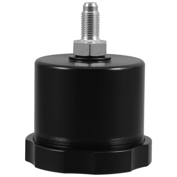 NUOLUX Durable Black Aluminum Car Clutch Fluid Reservoir Tank for Hydraulic Handbrake