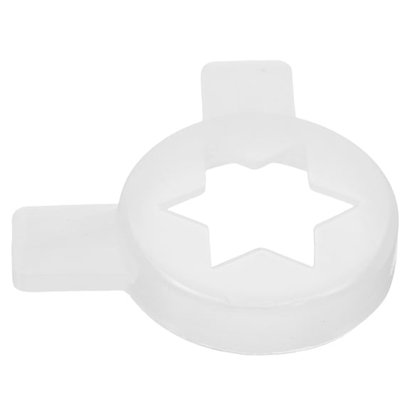 OUNONA Ice Cream Machine Parts Dispensing Hexagonal Star Nozzle for Restaurants 1Set
