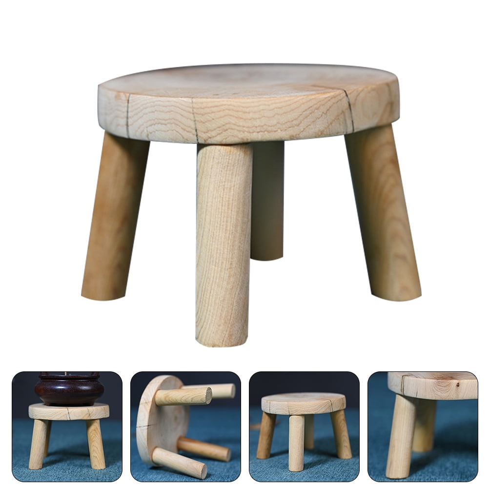 Moluckfu Wood Display Risers Synthetic Material 1Set 9x6.5x6.5cm ...