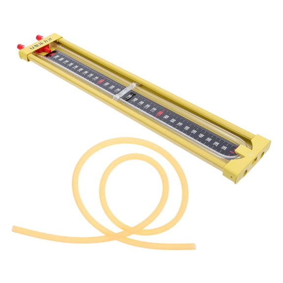 OUNONA Industrial Pressure Manometer with U Shape Design and Clear Analog Water Column Scale