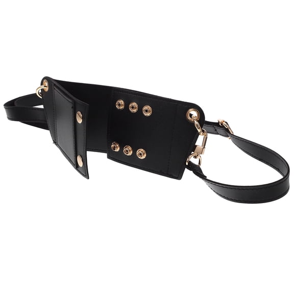 WEAVILUX Hiking Water Bottle Holder Black 1Pcs 8.7x3.1x0.3In