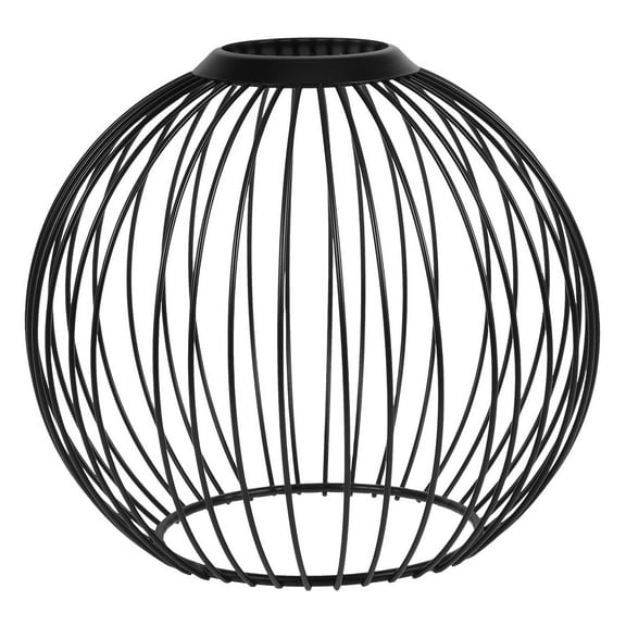 OUNONA Iron Wire Lamp Shade Frame Metal Lampshade Table Lamp Shade Decorative Lamp Cover