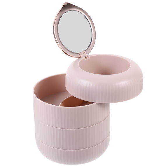 WEAVILUX Rotating Jewelry Box Modern HIPS 1Pack for Girlfriends in Store