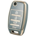 thumbnail image 1 of OUNONA Car Key Protector Case in Grey Made of Soft TPU for Keys 1 Piece, 1 of 8